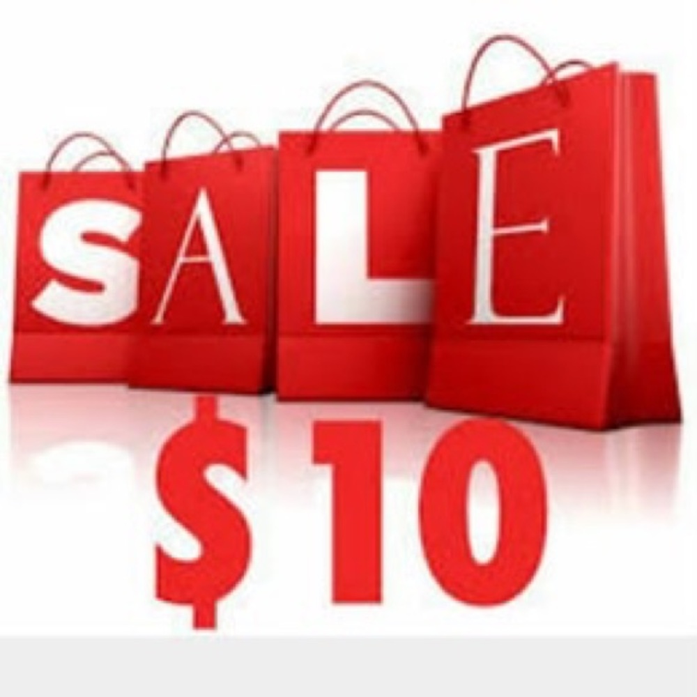 $10 or less sale.